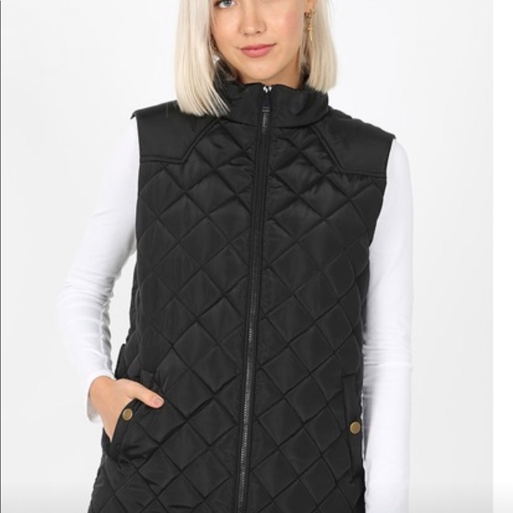 Brand new black vest